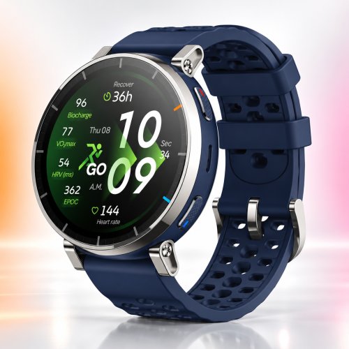Умные часы Amazfit Active 3 Premium Blue (Синий) EU