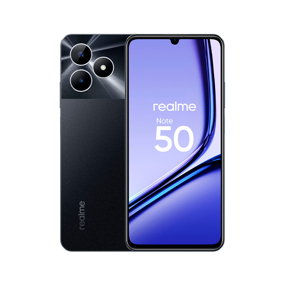 

Смартфон Realme Note 50 3/64Gb Midnight Black (Черный) RU, Note 50