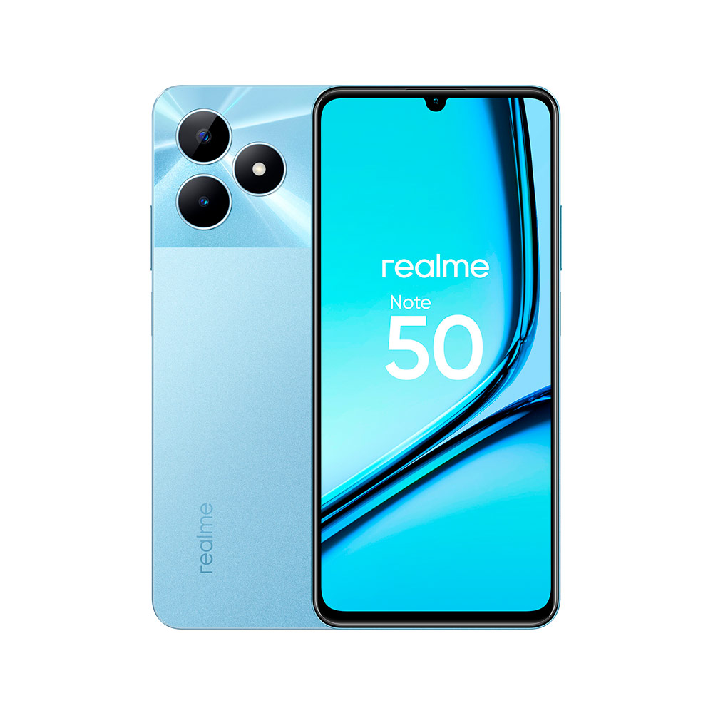 

Смартфон Realme Note 50 3/64Gb Sky Blue (Голубой) RU, Note 50