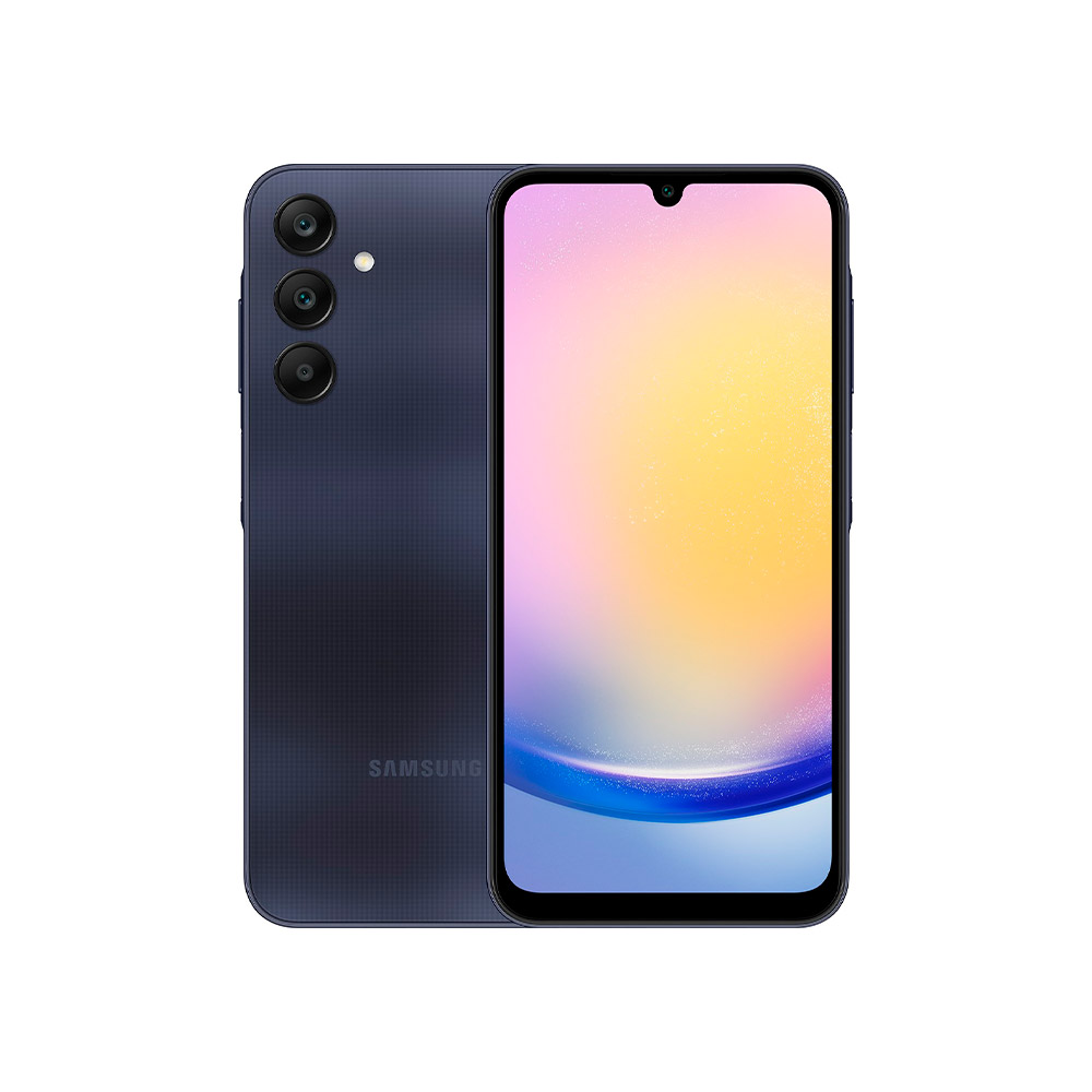 Смартфон Samsung Galaxy A25 (A256E) 8GB 128Gb Blue Black (Темно-синий) -  купить Москве по цене 17599 руб в интернет-магазине электроники 2DROIDA