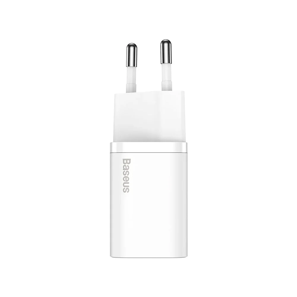 Сетевая зарядка Baseus Super Si Quick Charger 1C (20W) (CCSUP-B02) Белый