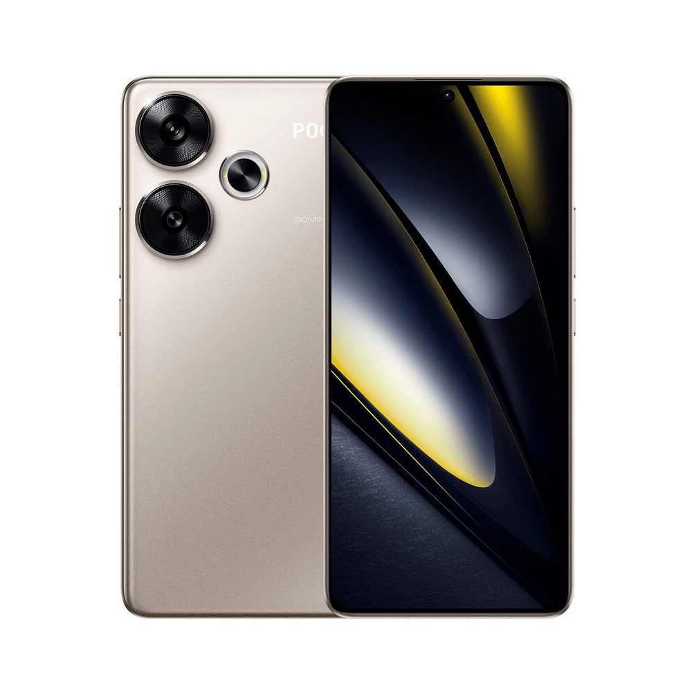 Смартфон Xiaomi Poco F6 5G 8/256Gb Titanium (Бежевый) EU