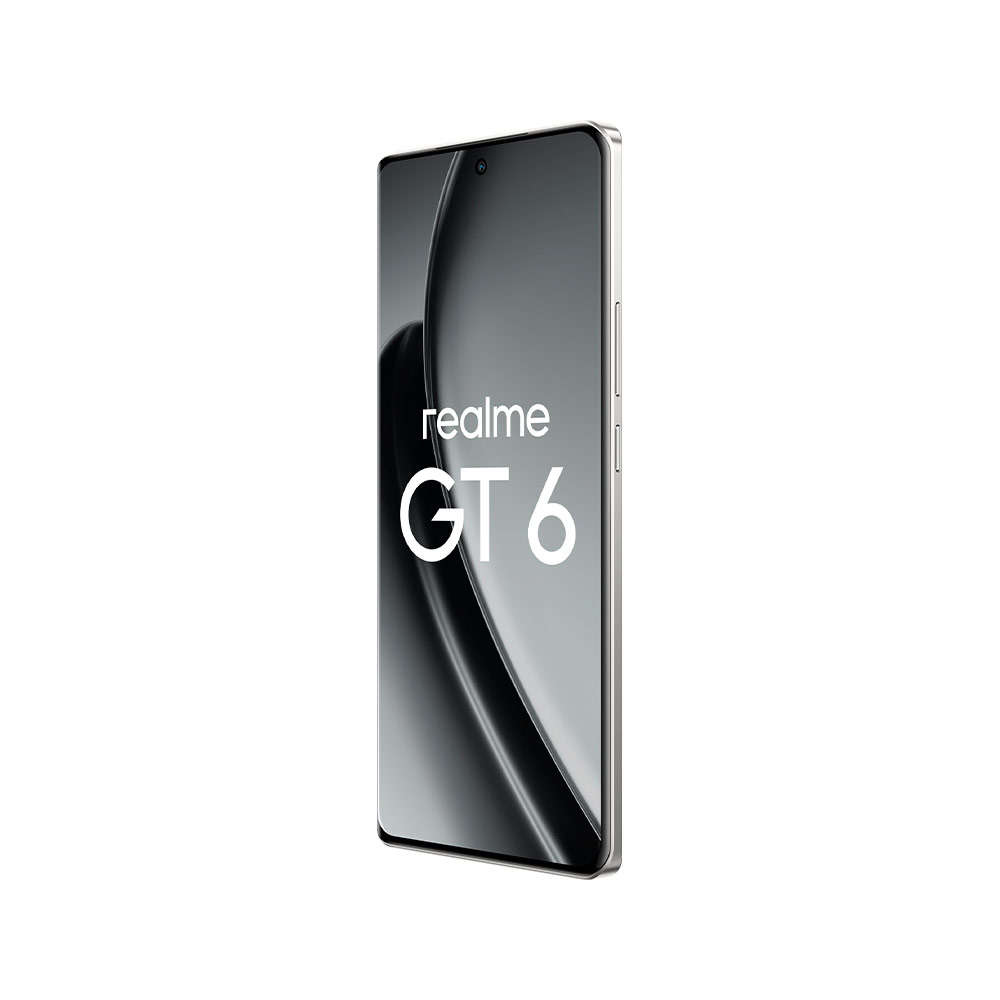 Смартфон Realme GT6 5G 12/256Gb Fluid Silver (Серебро) RU
