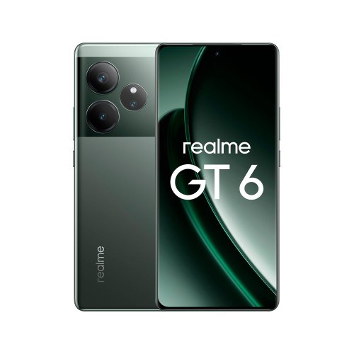 Смартфон Realme GT6 5G 12/512Gb Razor Green (Зеленый) RU