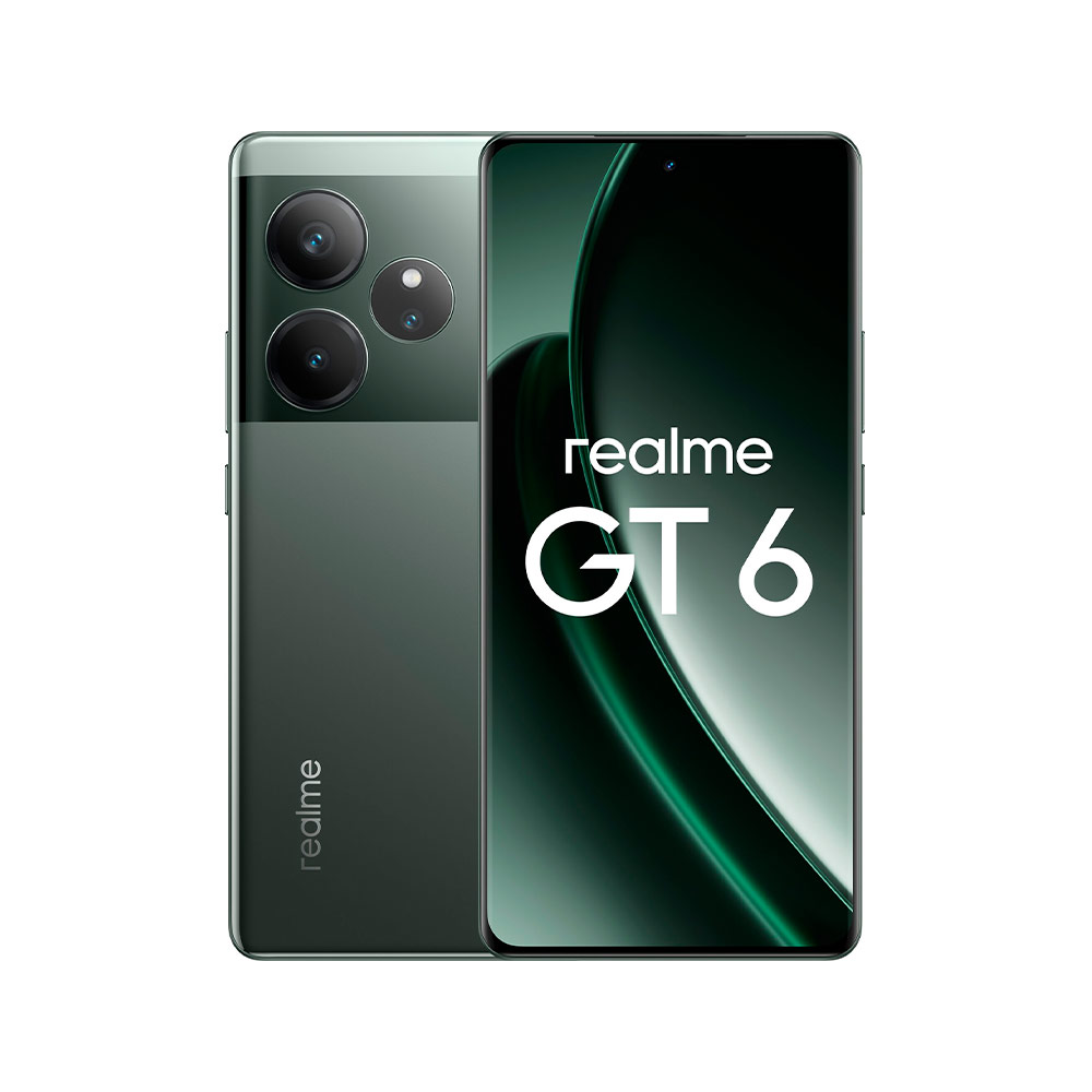 Смартфон Realme GT6 5G 16/512Gb Razor Green (Зеленый) RU