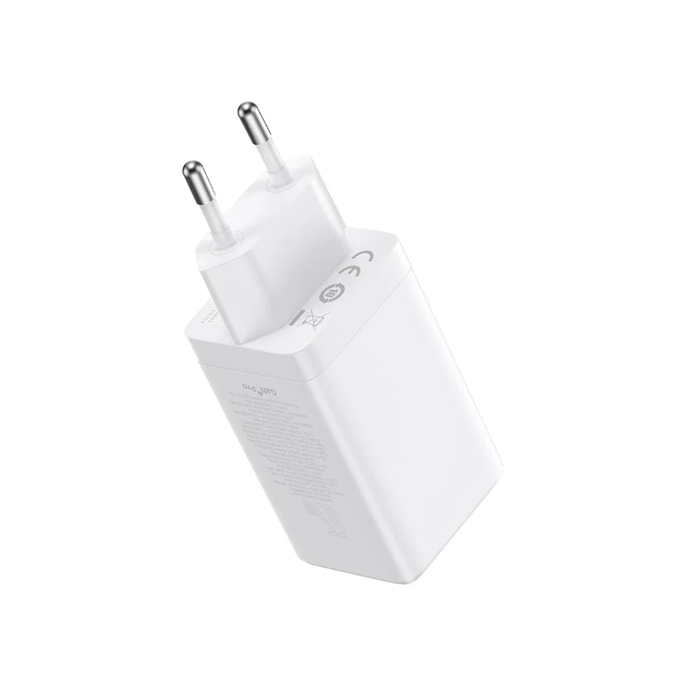 Сетевая зарядка Baseus Gan5 Pro 65W (2C+U) (CCGP120202) Белый