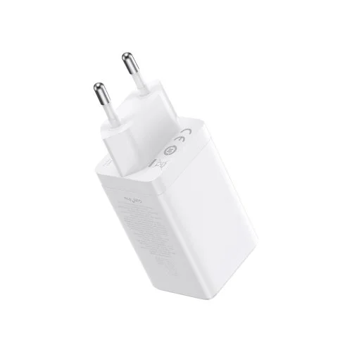 Сетевая зарядка Baseus Gan5 Pro 65W (2C+U) (CCGP120202) Белый