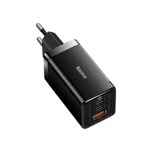 Сетевая зарядка Baseus Gan5 Pro 65W (2C+U) (CCGP120201) Черный