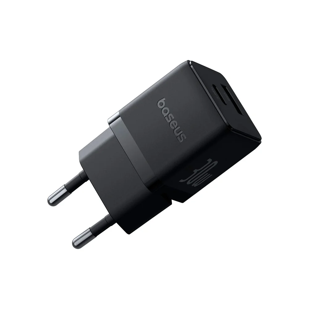 Купить Сетевая зарядка Baseus Palm Fast Charger 30W (C+U) (P1011160A113-01) Черный Сетевая зарядка Baseus Palm Fast Charger 30W (C+U) (P1011160A113-01) Черный