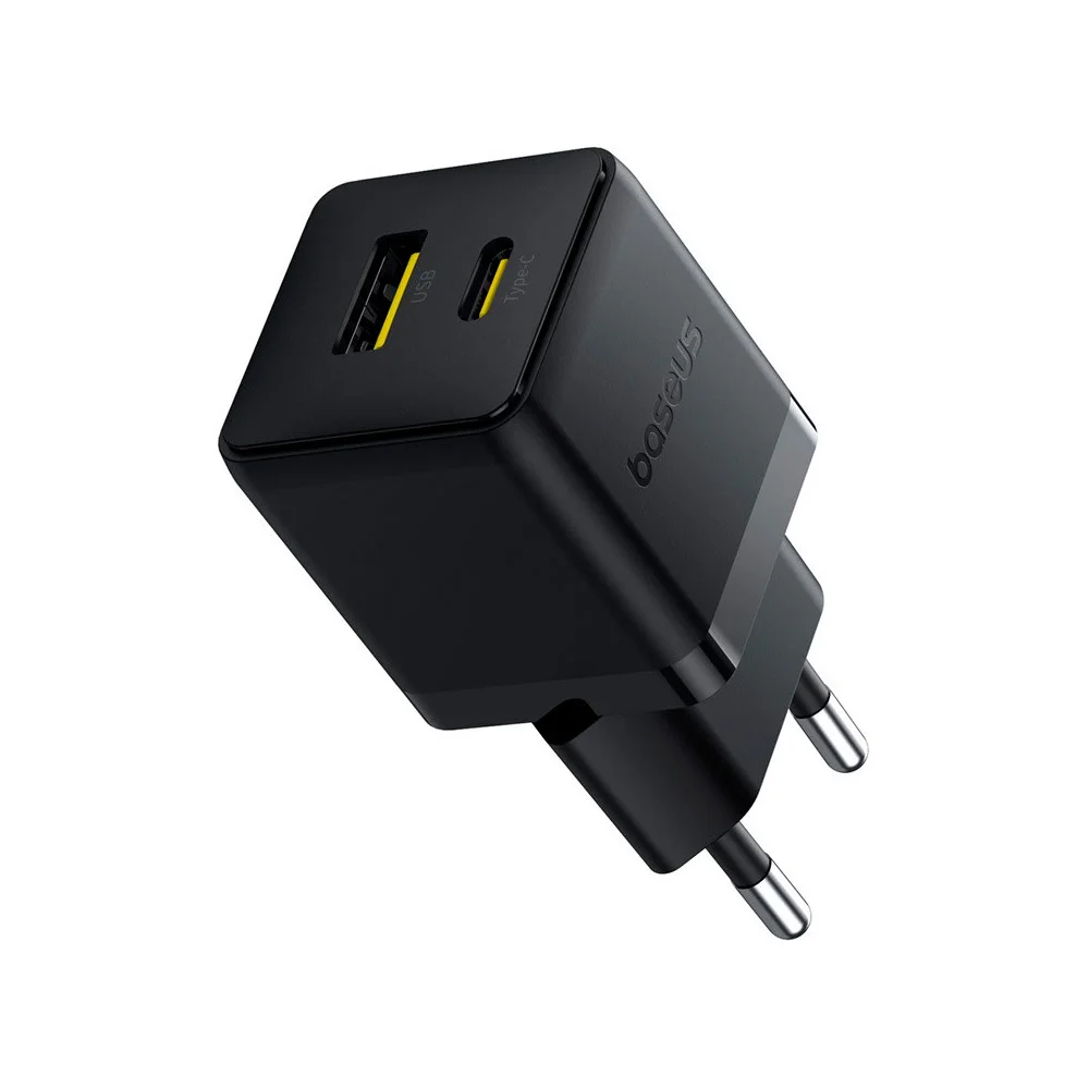 Купить Сетевая зарядка Baseus Palm Fast Charger 30W (C+U) (P1011160A113-01) Черный Сетевая зарядка Baseus Palm Fast Charger 30W (C+U) (P1011160A113-01) Черный