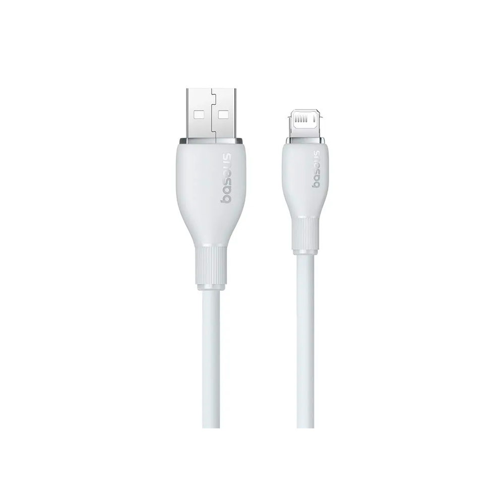 Кабель Baseus Pudding Series USB to Lightning (2.4A, 2м) (P10355700221-01) Белый