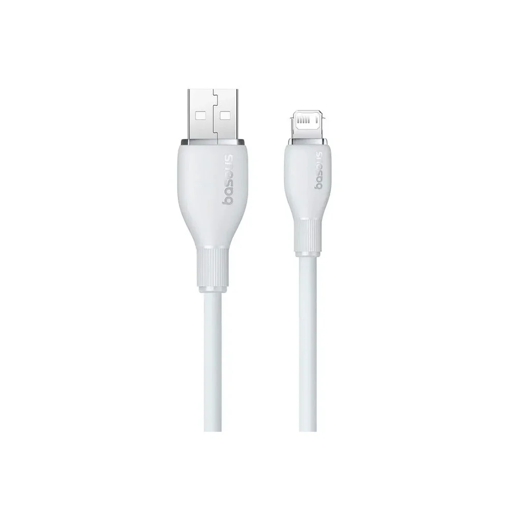Купить Кабель Baseus Pudding Series USB to Lightning (2.4A, 2м) (P10355700221-01) Белый Кабель Baseus Pudding Series USB to Lightning (2.4A, 2м) (P10355700221-01) Белый