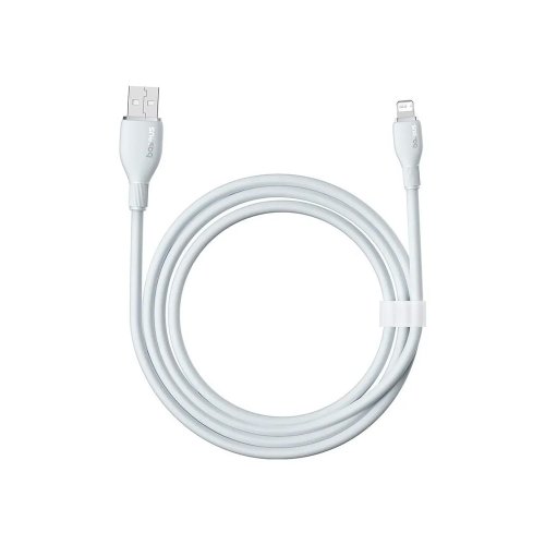 Кабель Baseus Pudding Series USB to Lightning (2.4A, 2м) (P10355700221-01) Белый