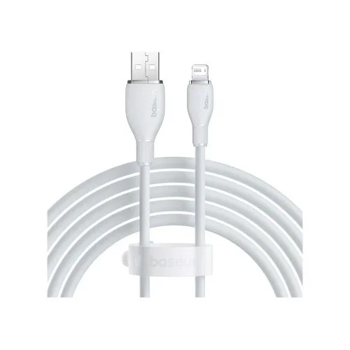 Купить Кабель Baseus Pudding Series USB to Lightning (2.4A, 2м) (P10355700221-01) Белый Кабель Baseus Pudding Series USB to Lightning (2.4A, 2м) (P10355700221-01) Белый