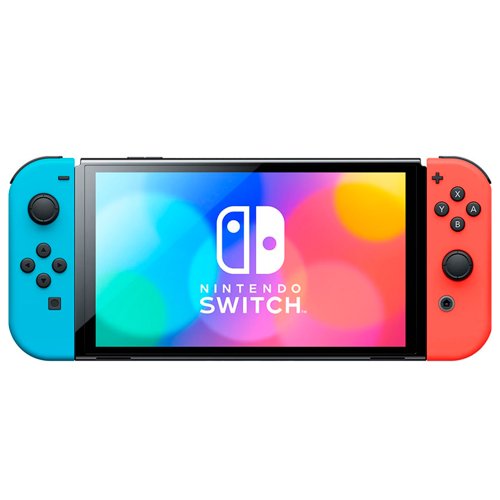 Игровая консоль Nintendo Switch (Extended Battery Ver) Neon Blue/Neon Red
