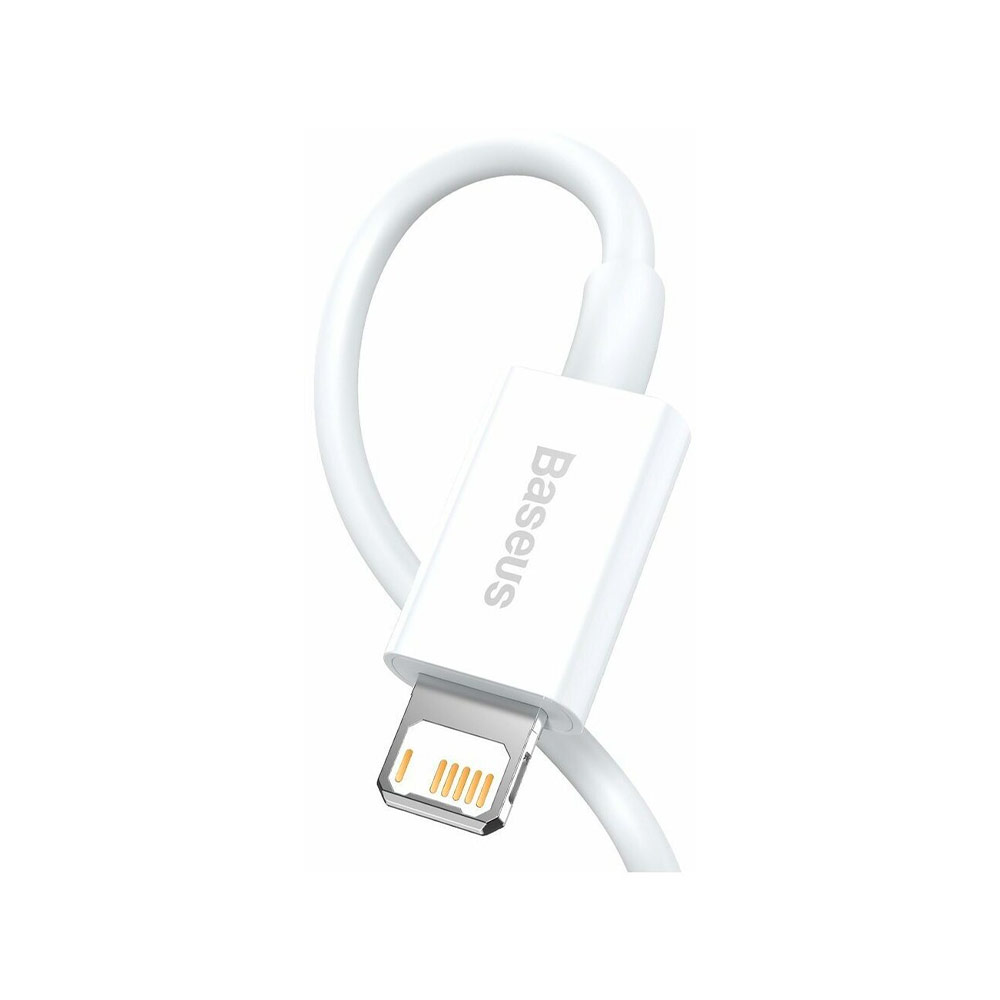 Кабель Baseus Superior Series USB to Lightning (2.4A, 1.5м) (CALYS-B02) Белый