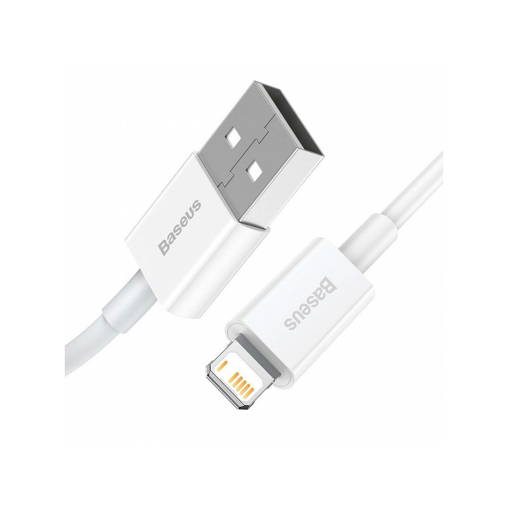 Кабель Baseus Superior Series USB to Lightning (2.4A, 1.5м) (CALYS-B02) Белый