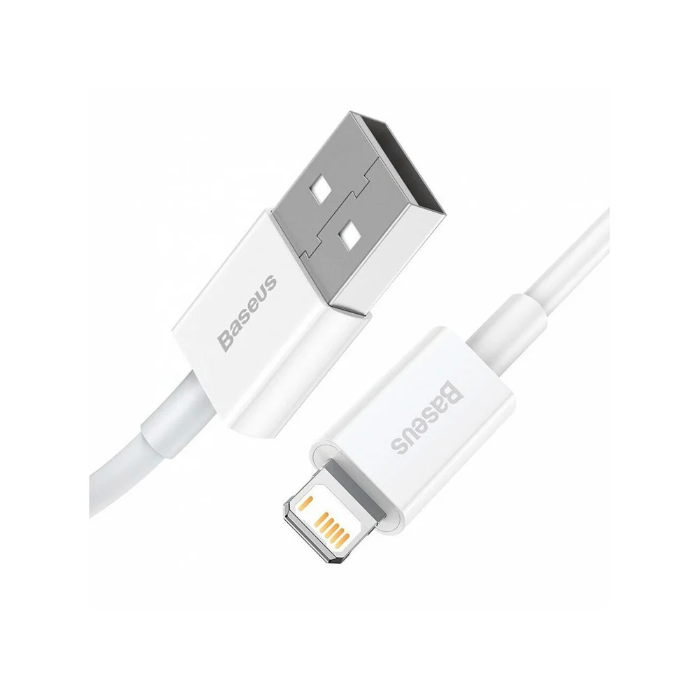 Купить Кабель Baseus Superior Series USB to Lightning (2.4A, 1.5м) (CALYS-B02) Белый Кабель Baseus Superior Series USB to Lightning (2.4A, 1.5м) (CALYS-B02) Белый