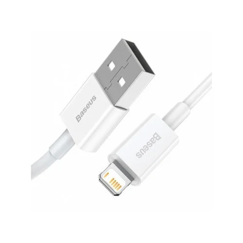 Купить Кабель Baseus Superior Series USB to Lightning (2.4A, 1.5м) (CALYS-B02) Белый Кабель Baseus Superior Series USB to Lightning (2.4A, 1.5м) (CALYS-B02) Белый