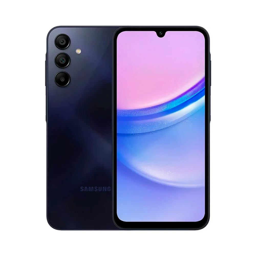 Смартфон Samsung Galaxy A15 6/128Gb Blue Black (Темно-синий)