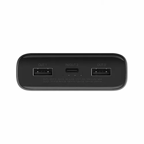 Купить Внешний аккумулятор Xiaomi Mi Power Bank 20000 mAh 50W Черный (PB200SZM) Внешний аккумулятор Xiaomi Mi Power Bank 20000 mAh 50W Черный (PB200SZM)
