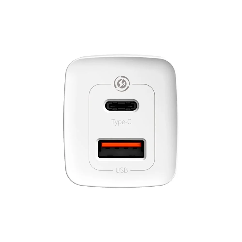 Сетевая зарядка Baseus GaN2 Lite Quick Charger C+U 65W (CCGAN2L-B02) Белый