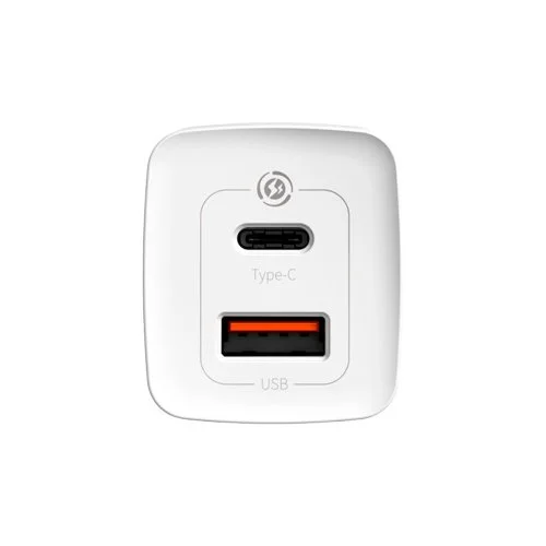 Сетевая зарядка Baseus GaN2 Lite Quick Charger C+U 65W (CCGAN2L-B02) Белый