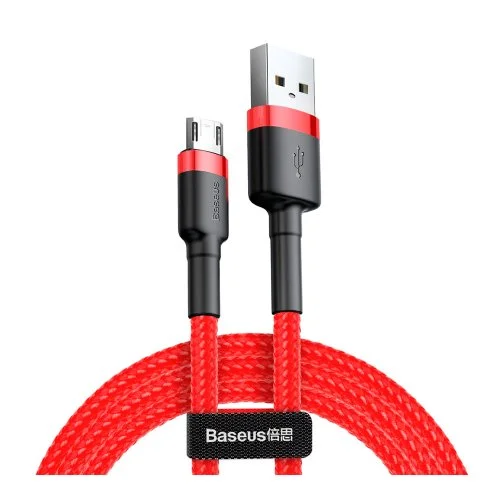 Купить Кабель Baseus Cafule Cable USB For Micro (2.4A, 1m) (CAMKLF-B09) Красный Кабель Baseus Cafule Cable USB For Micro (2.4A, 1m) (CAMKLF-B09) Красный