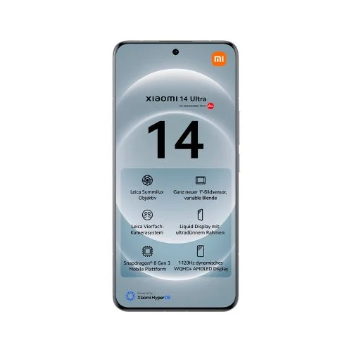 Купить Смартфон Xiaomi 14 Ultra 12/256Gb White (Белый) Global Rom Смартфон Xiaomi 14 Ultra 12/256Gb White (Белый) Global Rom