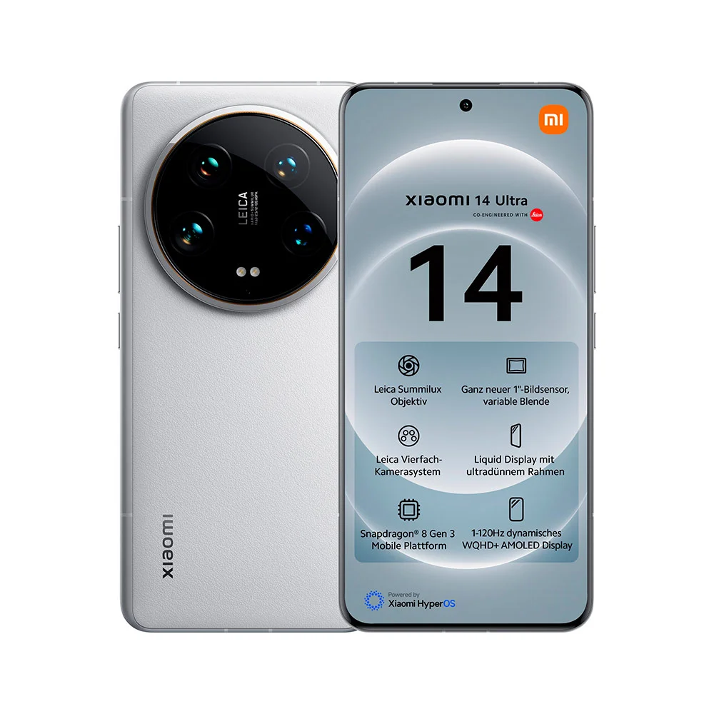 Смартфон Xiaomi 14 Ultra 16/512Gb White (Белый) Global Rom
