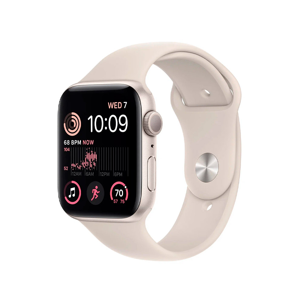 Умные-часы Apple Watch SE Gen 2 44mm Starlight Aluminium (MRE63LL)