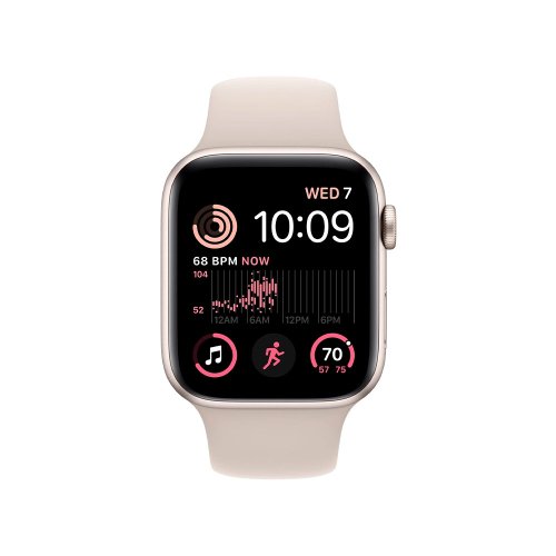 Умные-часы Apple Watch SE Gen 2 44mm Starlight Aluminium (MRE63LL)