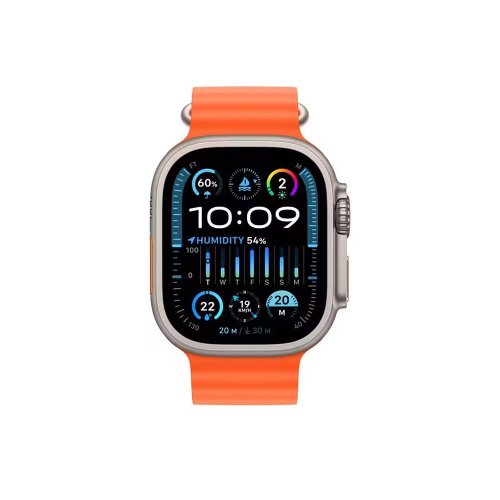 Умные часы Apple Watch Ultra 2 49mm Titanium Case (MREH3LW) Orange Ocean Band