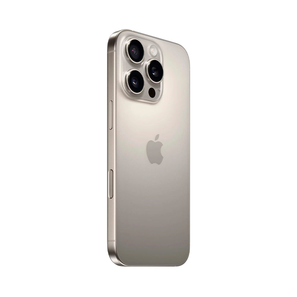 Смартфон Apple iPhone 16 Pro 128Gb (Dual Sim) Natural Titanium (Серый)