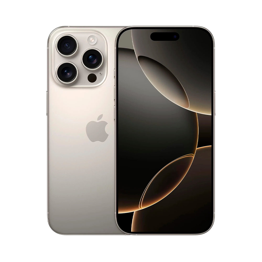 Смартфон Apple iPhone 16 Pro 128Gb (Dual Sim) Natural Titanium (Серый)