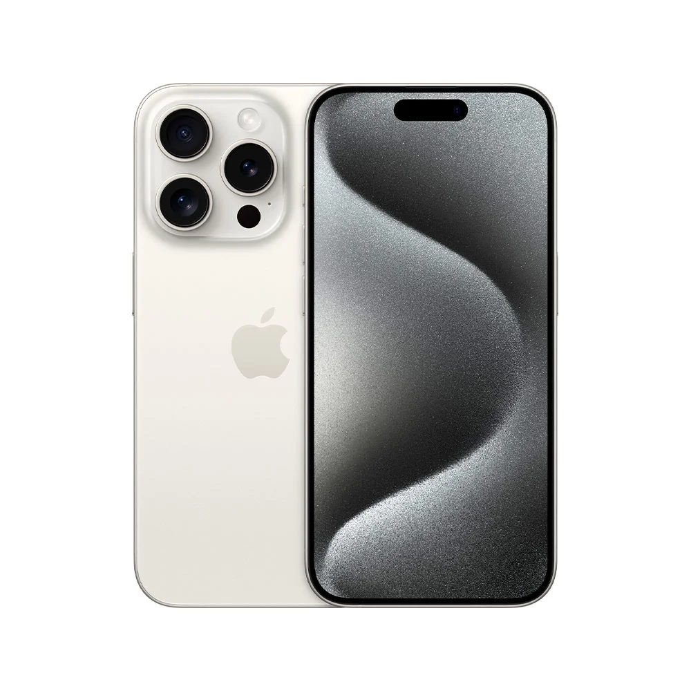 Смартфон Apple iPhone 15 Pro 128Gb (Dual Sim) White Titanium (Белый), без RuStore