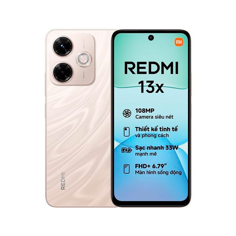 Смартфон Xiaomi Redmi 13x 8/256Gb Silk Gold (Золотой) EU