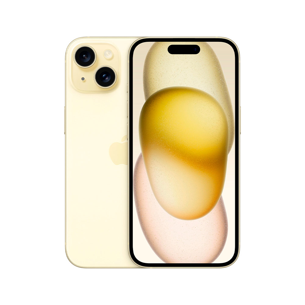 Смартфон Apple iPhone 15 512Gb (Dual Sim) Yellow (Желтый) (ASIS+), без RuStore