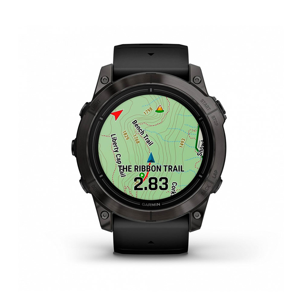 Умные часы Garmin EPIX PRO (GEN 2) SAPPHIRE EDITION 51mm Titanium (010-02804-11)