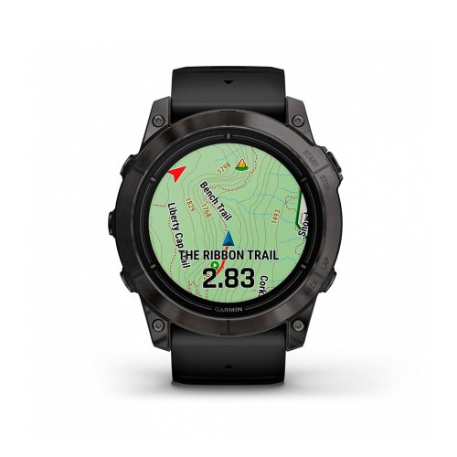 Умные часы Garmin EPIX PRO (GEN 2) SAPPHIRE EDITION 51mm Titanium (010-02804-11)