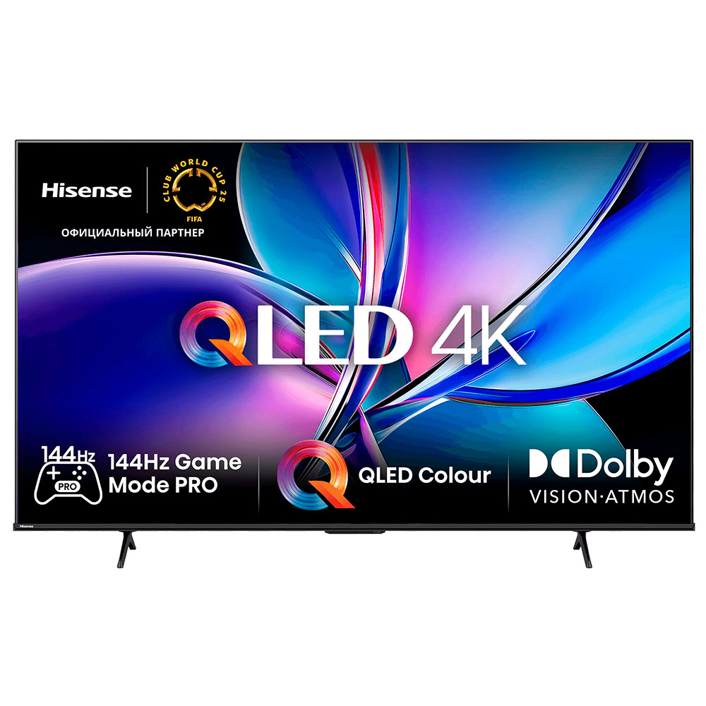 Телевизор 55" Hisense 55E7Q PRO (4K Ultra HD 3840x2160, Smart TV) Черный