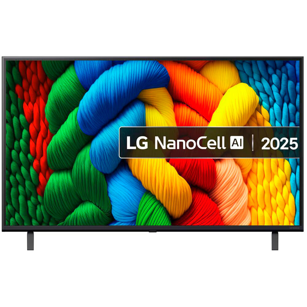 Телевизор 43" LG 43NANO80A6B.ARUG 2025 (4K UHD 3840x2160, Smart TV) Черный (EAC)