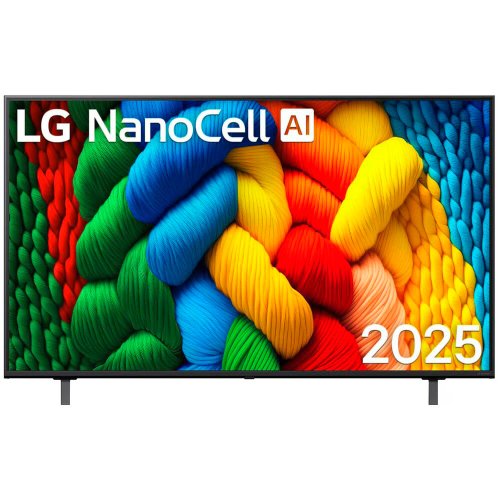 Телевизор 55" LG 55NANO80A6B.ARUG 2025 (4K UHD 3840x2160, Smart TV) Черный (EAC)