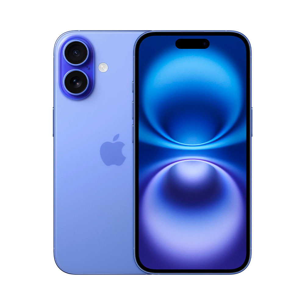 Смартфон Apple iPhone 16 128Gb (e-Sim) Ultramarine (Синий)