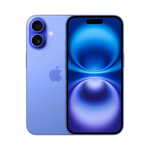 Смартфон Apple iPhone 16 128Gb (e-Sim) Ultramarine (Синий)