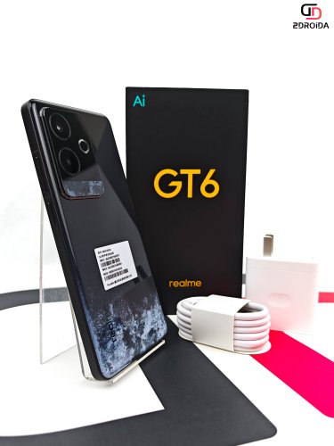 Смартфон Realme GT6 12/256Gb Black Moon (Черный) CN