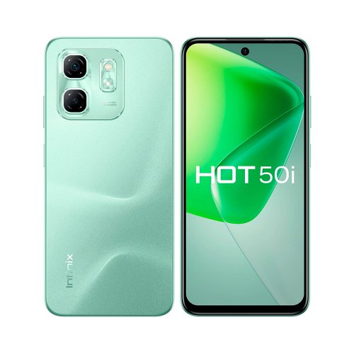 Смартфон Infinix HOT 50i 6/128Gb Sage Green (Зеленый) RU