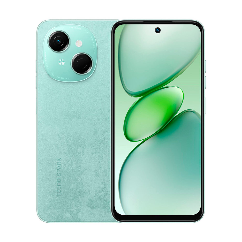 Смартфон Tecno Spark GO1 4/128Gb Lime Green (Зеленый) RU