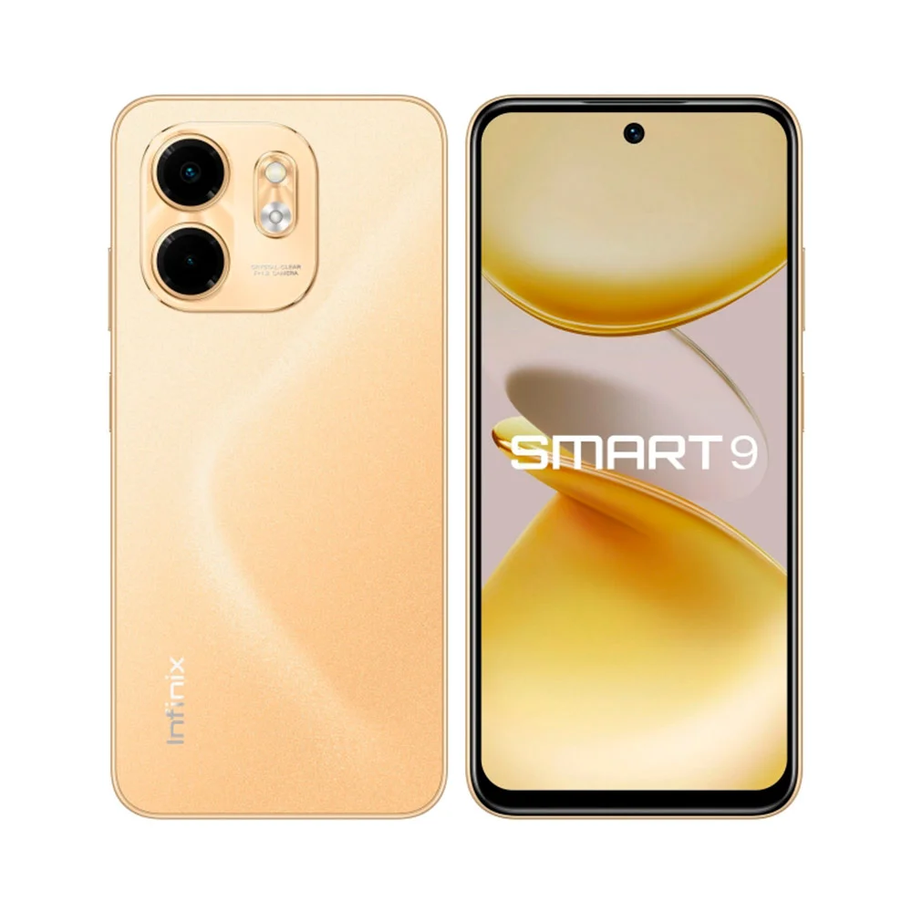 Смартфон Infinix Smart 9 4/128Gb Sandstone Gold (Золотой) RU