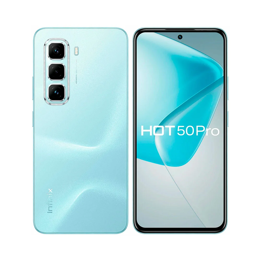 Смартфон Infinix HOT 50 Pro 8/256Gb Glacier Blue (Синий)